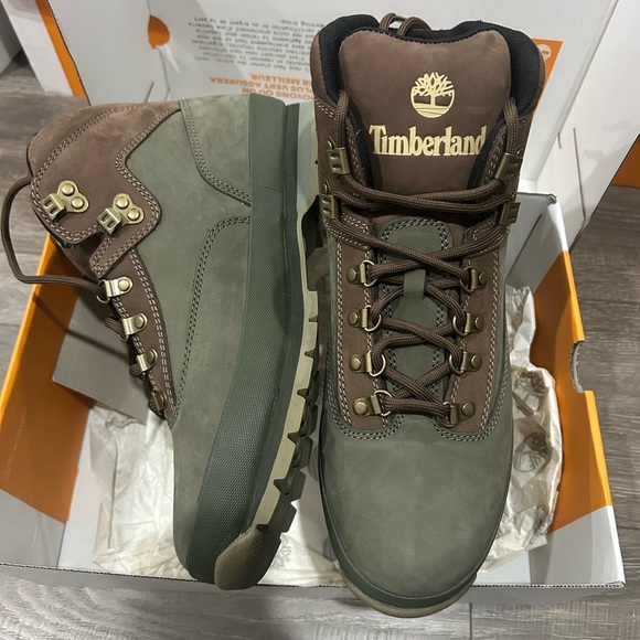 Timberlands Men's Euro Hiker Leather Boots size 11 - Picture 7 of 9